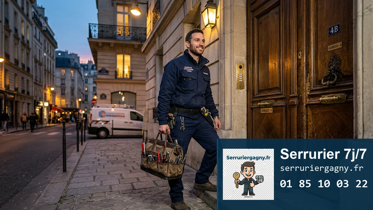 Serrurier en urgence à Gagny : que faire et combien ça coûte